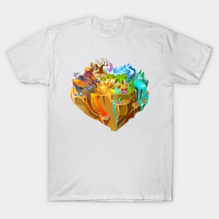 Island Colorful T-Shirt